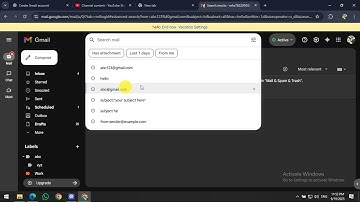 How To Use Gmail Search Operators