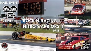 Main Event Rarities  Rock N Racingnitro Warriors Ii 1988