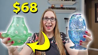 WE WON SO MANY FAIRY LAMPS Estate Auction Haul for eBay Resell