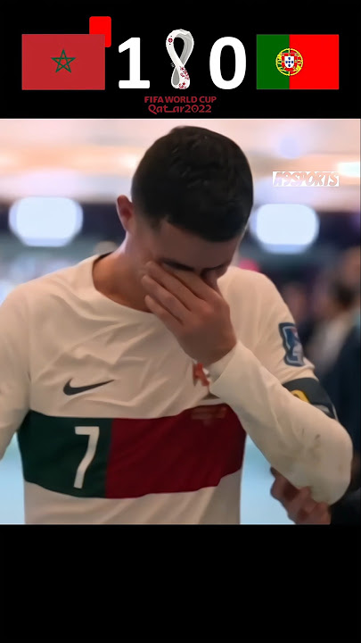 Heartbreaking Ronaldo Moment: Morocco Ends Portugal’s Dream | World Cup 2022 Qatar Quarter-Final