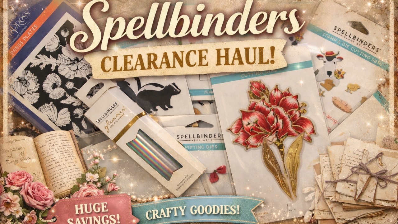 Распродажа в Spellbinders 🐄🌸 Товары для ведения скрапбукинга: недорогие штампы, вырубки, продукци...
