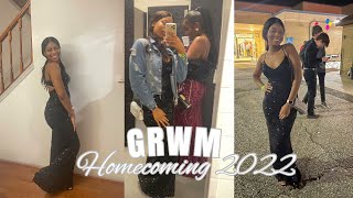 GRWM: homecoming 2022 + vlog (junior year)