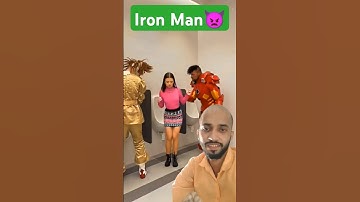 Iron man Wc Prank😳🤣 #pranks #zeshandairy  #reactionvideo #reaction  #ironman
