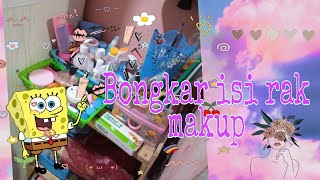 Bongkar isi rak makeup sederhana ku dirumah screenshot 4