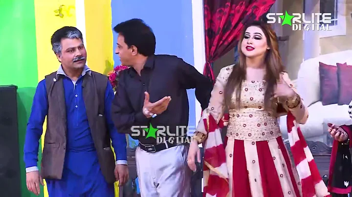 Sarfraz Vicky and Varda With Nawaz Anjum New Stage Drama Comedy Clip 2020