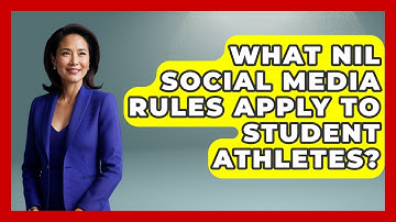 What NIL Social Media Rules Apply To Student Athletes? - Student Athlete Central