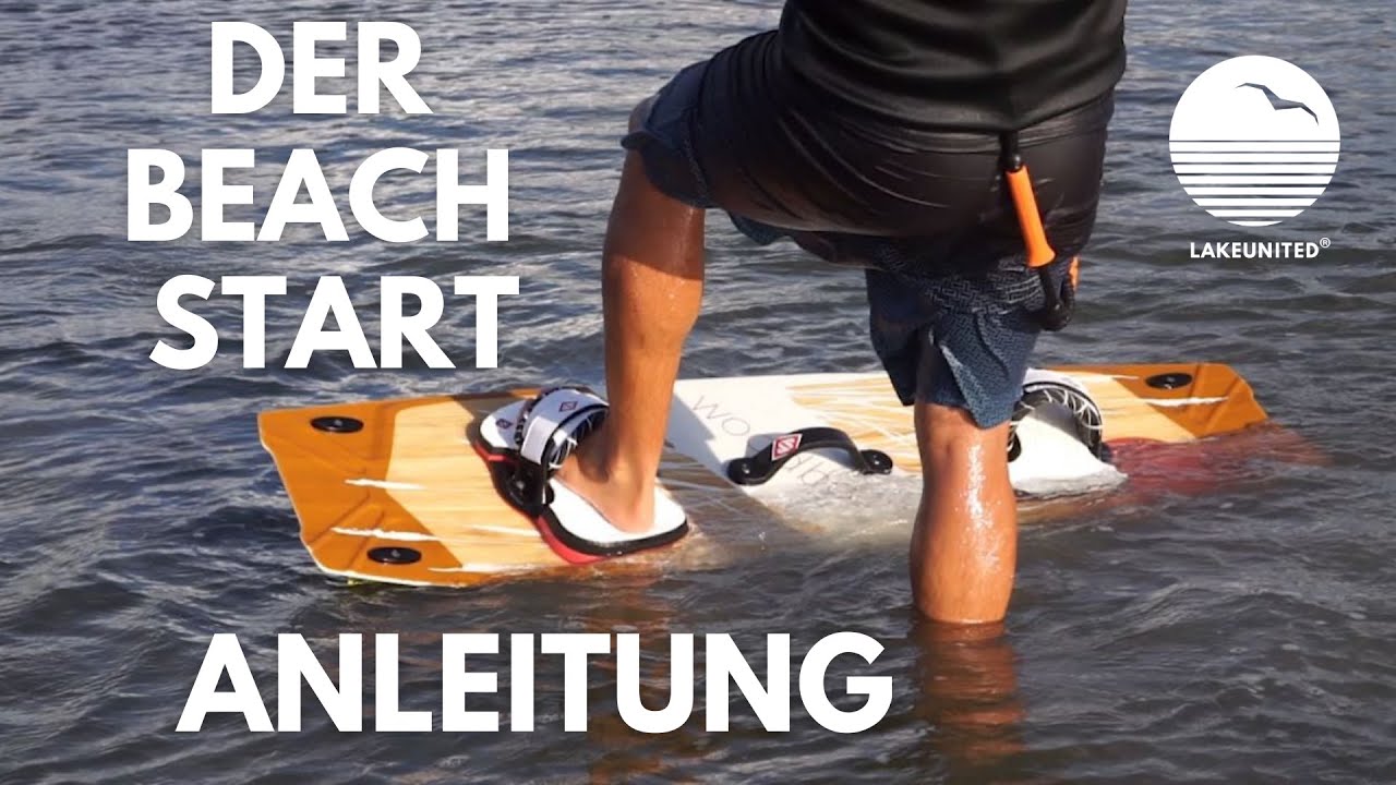 KITESURFEN: BEACHSTART LERNEN  ***Tipps&Tricks by LakeUnited***