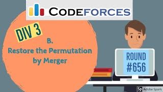 Problem B (Restore the permutation by merger) || Codeforces || Div3 || round #656 Profile