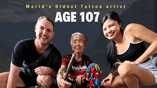 Traditional Tattoo From Apo Whang Od  107 Year Old Kalinga Tattoo Artist