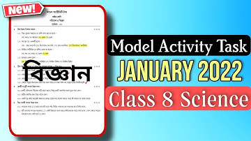 Class 8 Science Model Activity Task January 2022| WBBSE| Activity Task 2022