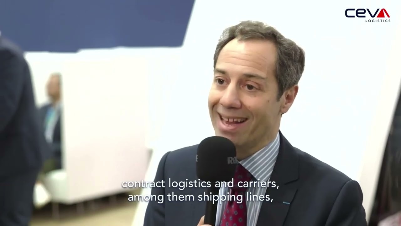 Our Deputy CEO Olivier Storch at Transport Logistic in Munich