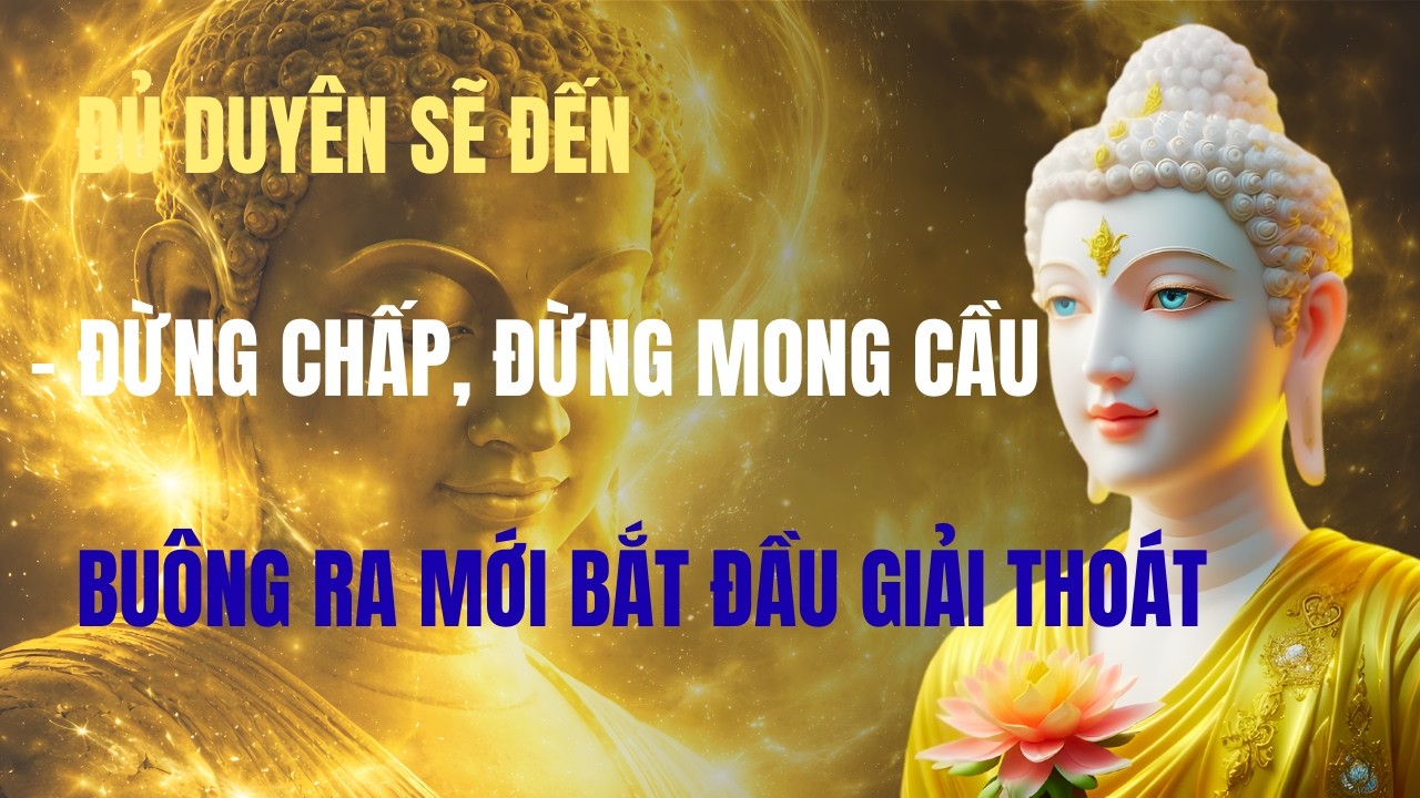 ĐỦ DUYÊN SẼ ĐẾN – ĐỪNG CHẤP, ĐỪNG MONG CẦU– Podcast Tỉnh Thức