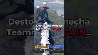 2 MECHA TEAMMERS GET DESTORYED AGAIN… #roblox #trending #godzilla #gaming #viral #kaiju #monstervers