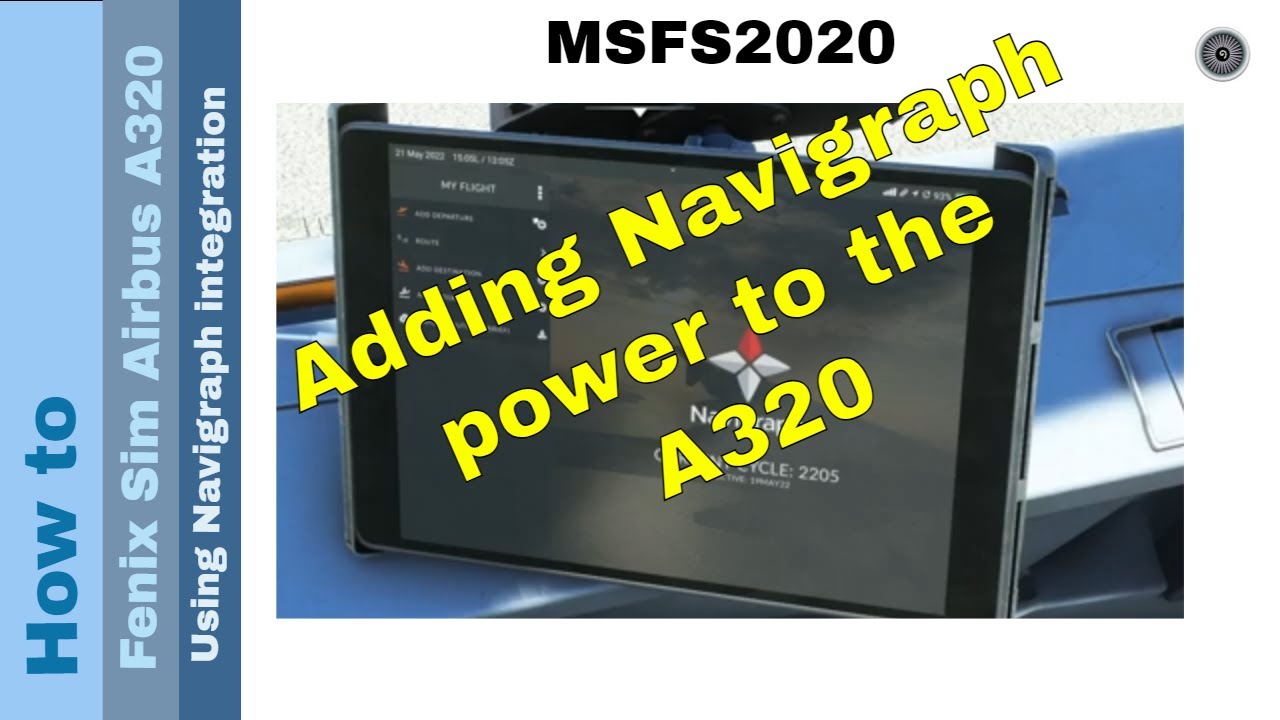 Flight Simulator 2020 - How to - Fenix Simulations A320 - Using Navigraph integration