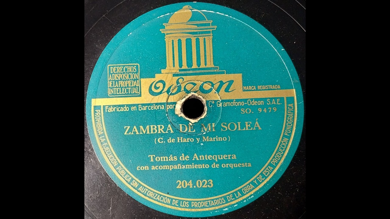 ZAMBRA DE MI SOLEÁ - Tomás de Antequera