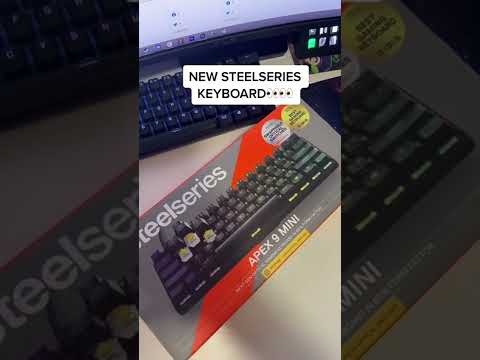 #shorts Apex 9 mini and tkl 👀⌨ #steelseries #gamingkeyboard #gaming #gamingsetup