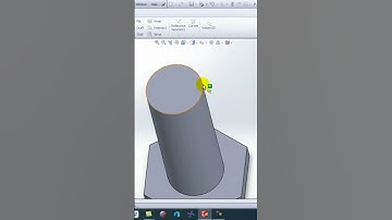 Applying a Helix and Spiral Feature in Solidworks