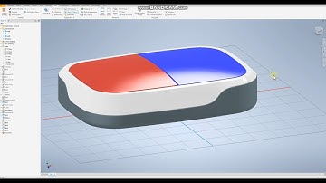 Корпус с криволинейными поверхностями в Autodesk Inventor