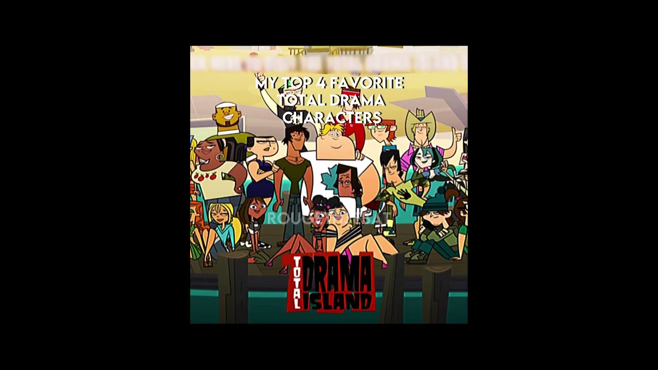 My Top 4 Favorite Total Drama Characters Totaldrama Totaldramaisland Lindsay Noah Cody