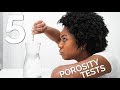 HAIR POROSITY TESTS (Test Your POROSITY LEVELS) (5 EASY WAYS)