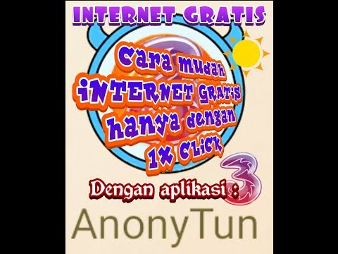 Mudahnya Internet Gratis menggunakan SC bekas tri aon