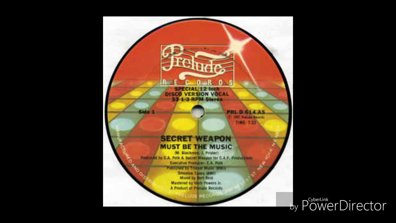Secret Weapon "Must Be The Music"1982 with Lyrics YouTube