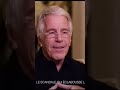 Jeffrey Epstein: Vidéo choc déclassifiée par Trump #shorts