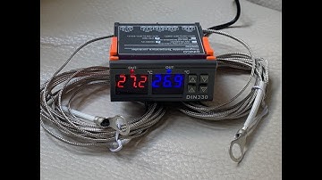 Car Engine Watchdog Overheating Guard Gauge Alarm Temperature Monitor & Control with 2 Sensors