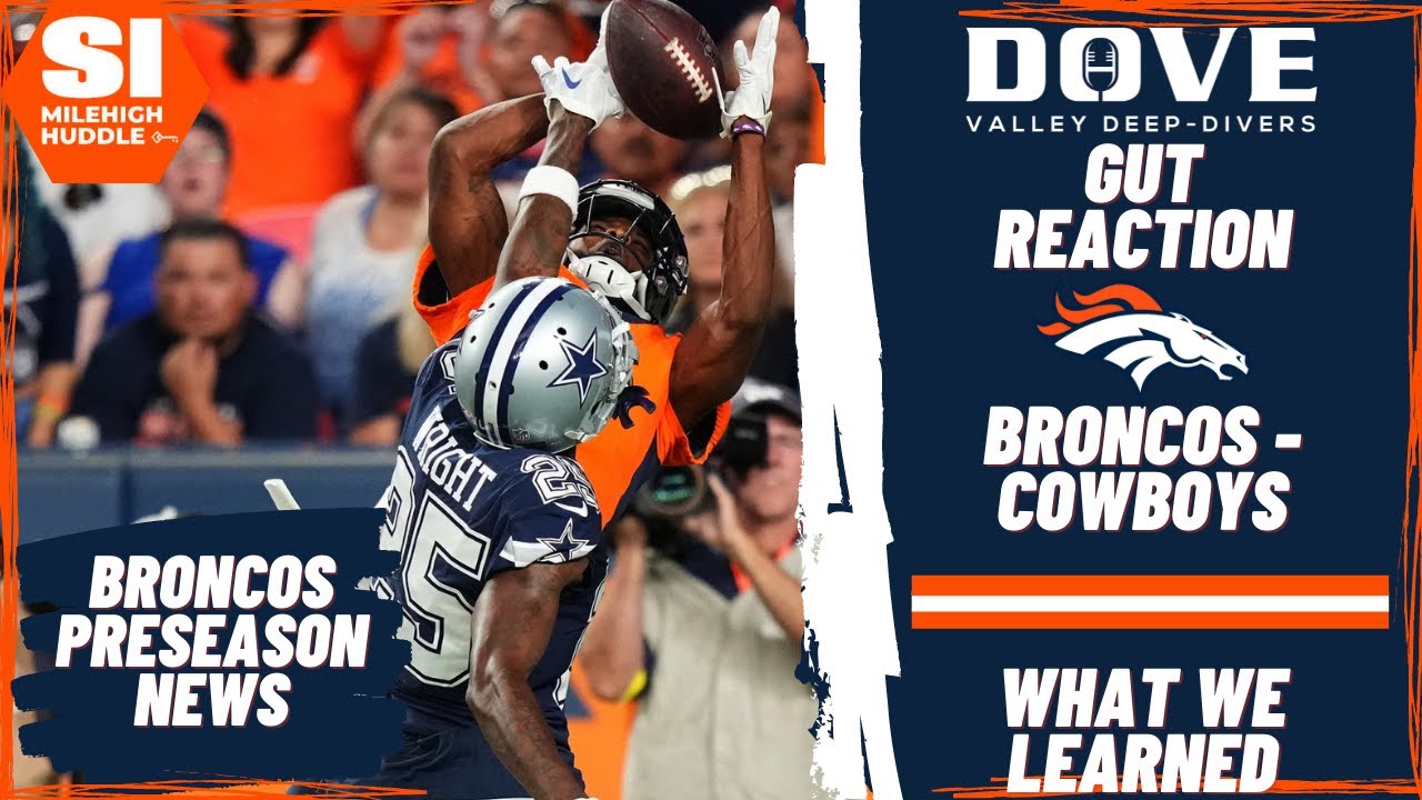 Risers and Fallers from the Denver Broncos' victory over the Cowboys