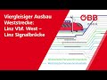 Viergleisiger Ausbau Weststrecke: Linz Vbf. West – Linz Signalbrücke