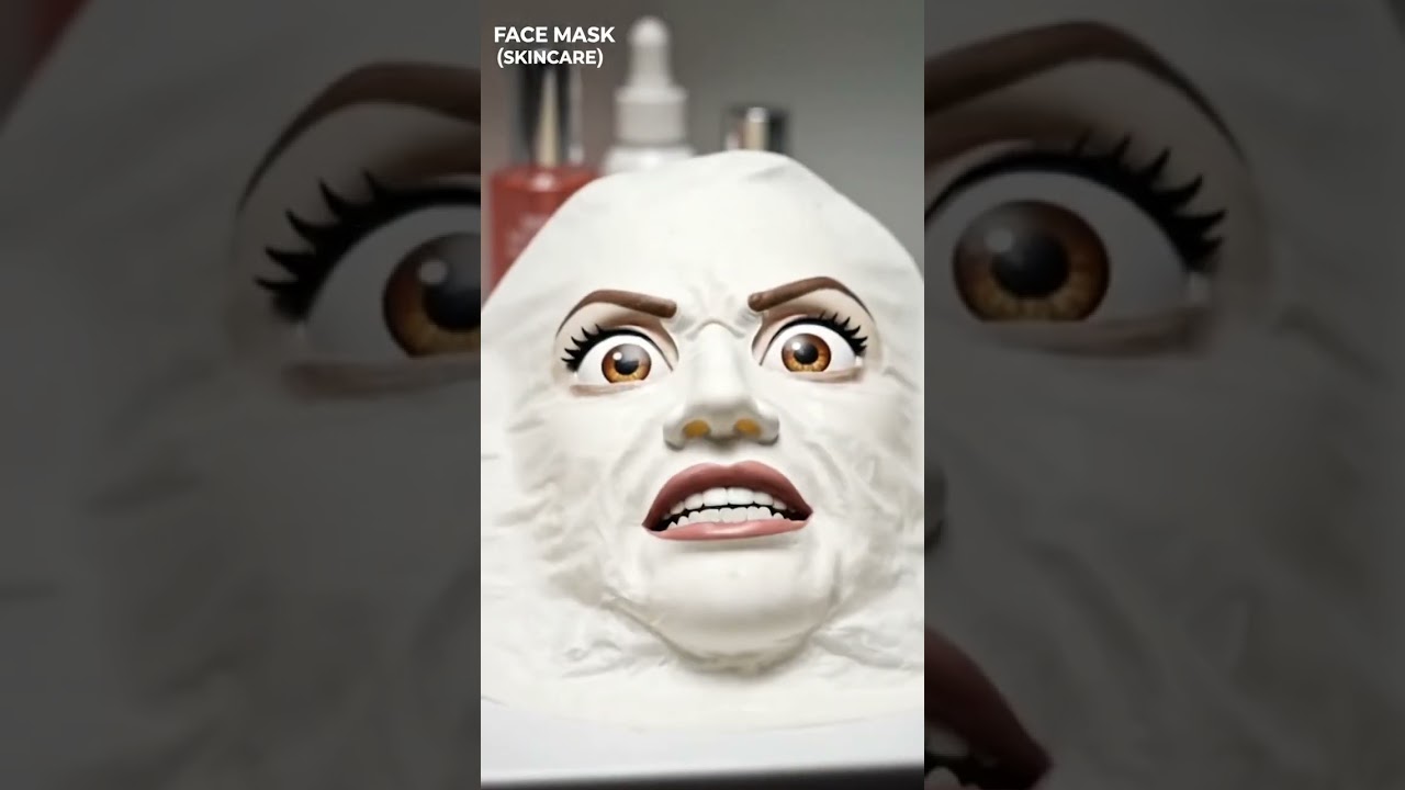 Маска для лица кое-что говорит... 😱 