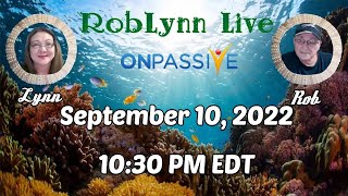 RobLynn Live Sept 10 2022 at 10 30 PM EDT