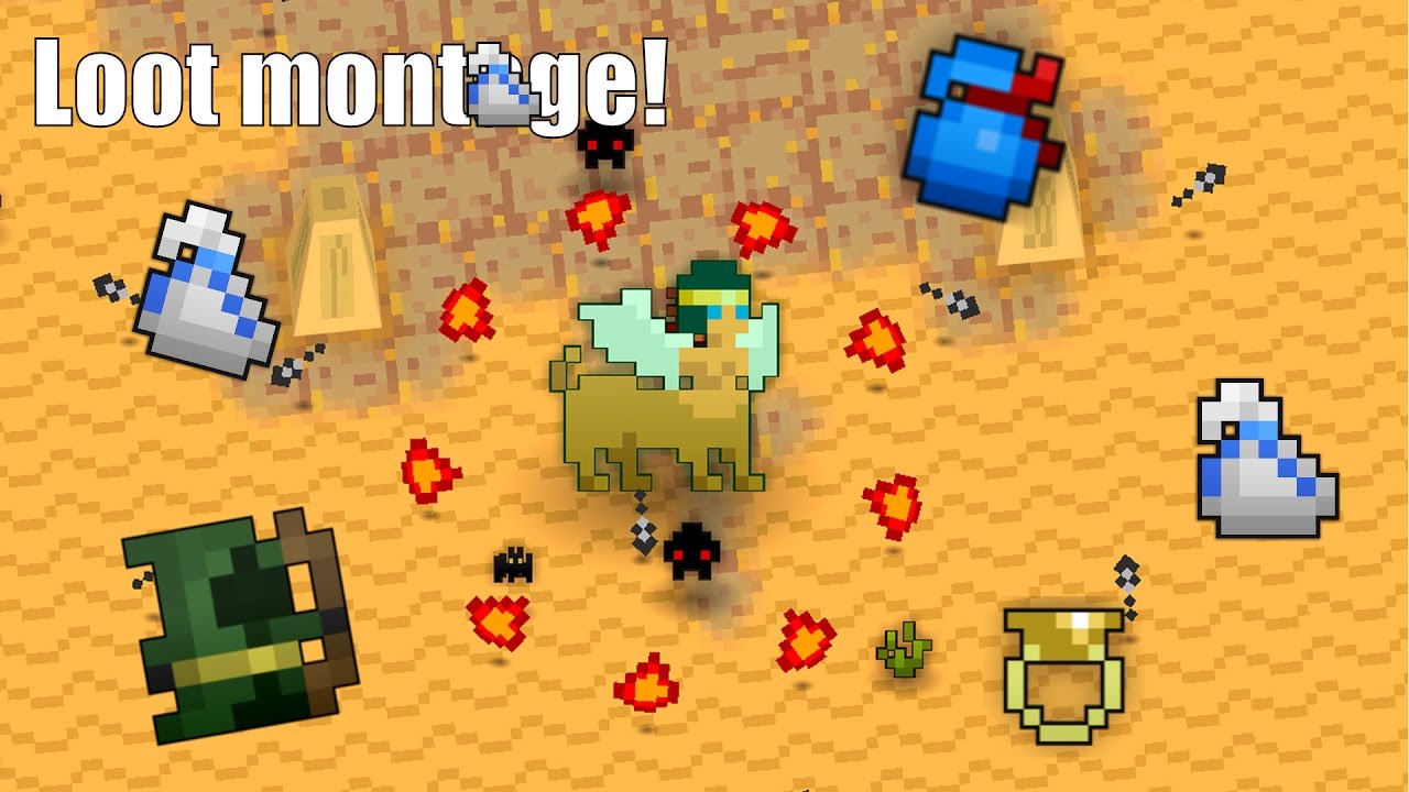 White Bags are Cocaine RotMG Loot Montage YouTube