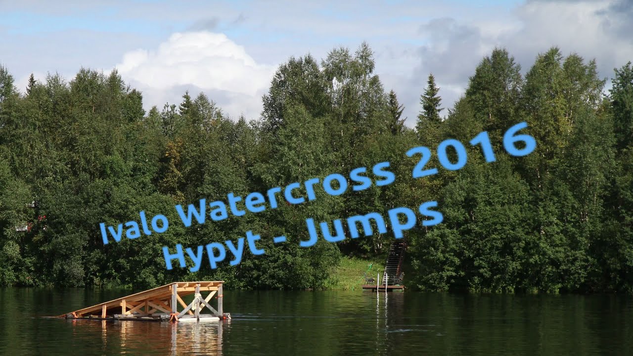Watercross Ivalo 2016 - Hypyt - Jumps