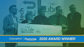 Libro ScaleUP Tech Accelerator Program - 2020 Concentra Banks Empowering Your Community Award Winner