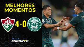 ⚽ FLUMINENSE 4 X 0 CORITIBA | HAT-TRICK DE SAVARINO E GOL DE LUCHO | 29ª RODADA | BRASILEIRÃO