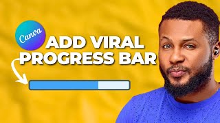 How to add VIRAL Progress Bar to your videos using CANVA
