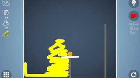 Check out how I solved level 136 in Brain It On! #BrainItOn