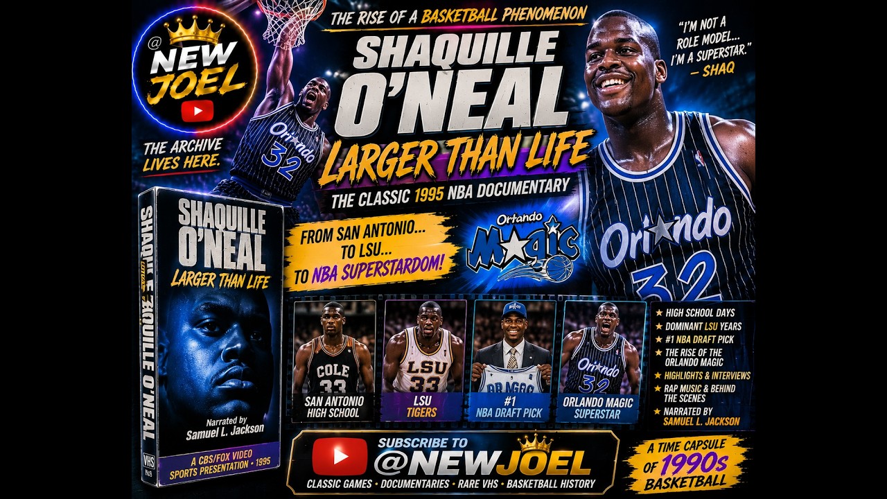 Shaquille O'Neal Larger Than Life 1995 | Full Shaq Documentary