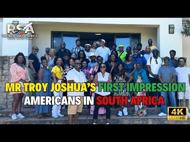 South Africa | Mr. Joshua from Houston, Texas Navy Veteran First Impression of SA