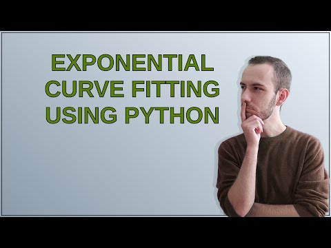 Exponential Curve Fitting using Python