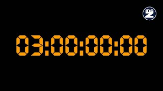 ⏳ 3 Hour (180 minutes) #Countdown #Digital #Crystal ⏱ #Timer 3 hour - 計時器