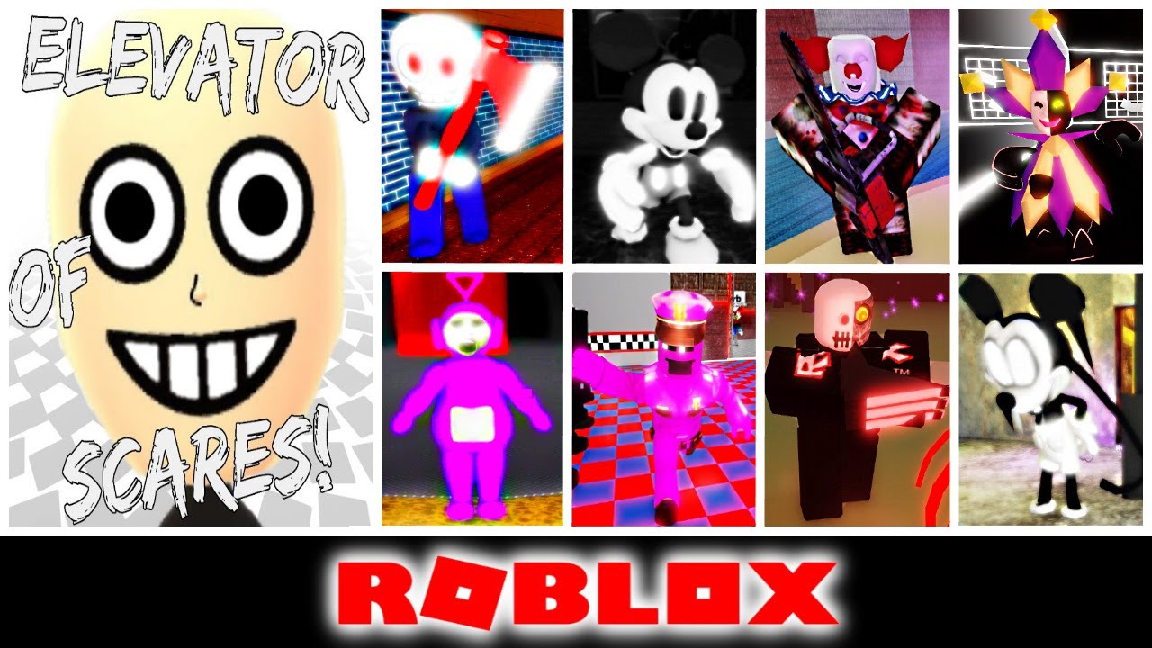 Eteled, Mickey & More The Elevator Of Scares Roblox