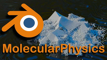 Crazy Physics in Blender 3 - Tutorial - Molecular Plus Addon