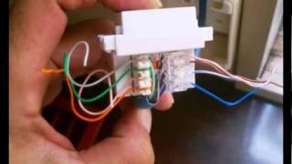 LANプラグとLANコンセントの施工方法