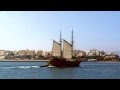Boat Cruises with pirate ship &quot;Santa Bernarda&quot;coast Algarve