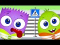 Op and Bob&#39;s Crosswalk Adventure: Toddler Fun Learning, Cartoons, and Kids&#39; Ultimate Playtime!