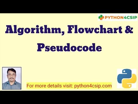 Algorithm, Flowchart & Pseudo-code | Algorithm and Flow chart ...