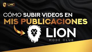 ¿Cómo subo videos en mis publicaciones en skool? LIon Mode Club | Índices Sintéticos