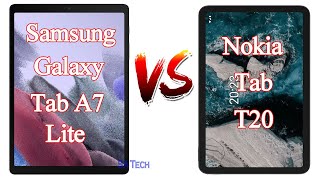 SAMSUNG TAB A7 LITE VS NOKIA TAB T20